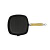 50125 vidaXL Grillpanna me&eth; Vi&eth;arhandfangi Steypuj&aacute;rn 20x20 cm