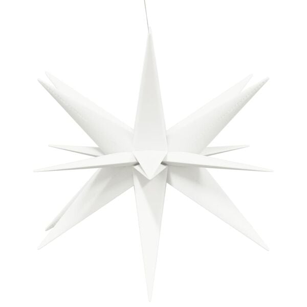 vidaXL jólaljós með LED 3 stk Fellanleg Hvítt 100 cm