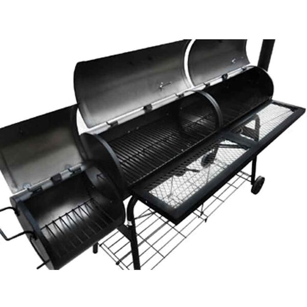 vidaXL Reykofn BBQ Nevada XL Svartur