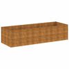 vidaXL Upph&aelig;kka&eth; Gar&eth;ker 290x100x69 cm Corten St&aacute;l