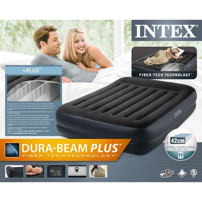 Intex Loftdýna "Dura-Beam Plus Pillow Rest Raised" Queen 42 cm