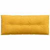 vidaXL Bakp&uacute;&eth;i L&eacute;tt gult 120 x 50 cm Korduroy efni