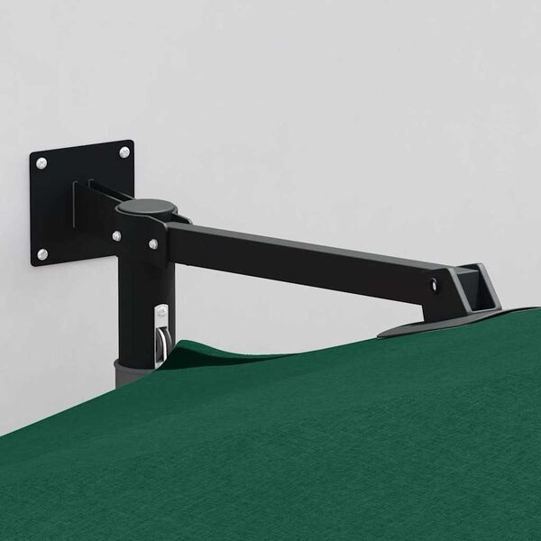 vidaXL Garðskygni Grænn 248 x 248 x 148 cm Pólýester og stál