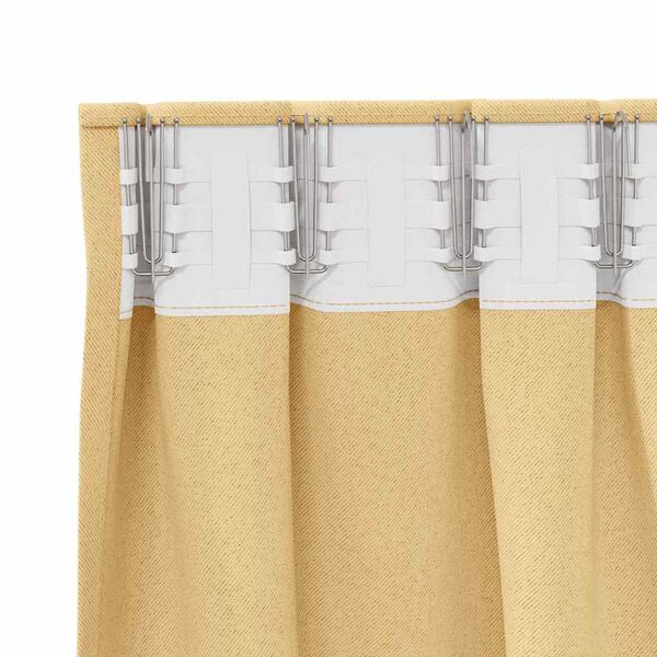 vidaXL Svartgard&iacute;nur me&eth; hringjum 2 pcs Drapplita&eth;ur 140 x 140 cm