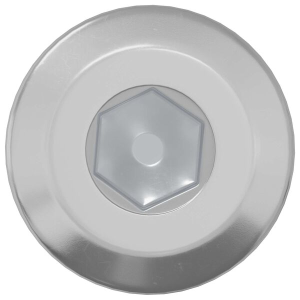 vidaXL H&ouml;fu&eth;l&aacute;saskr&uacute;fa 12 pcs Silfur M6 x 35 mm St&aacute;l