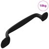 vidaXL H&uacute;sgagnahandfang 250 pcs Svartur 130 x 19,4 x 22,3 mm &Aacute;l