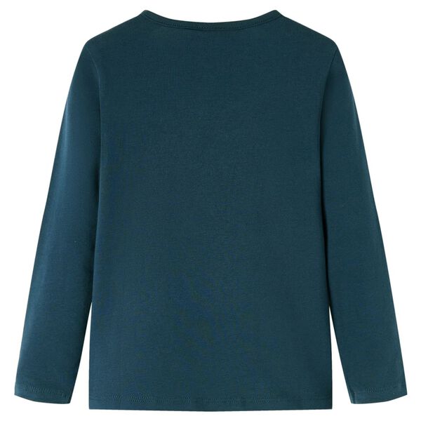 Barnabolur með Síðum Ermum Dökkgrænn 92