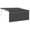 vidaXL H&aelig;gt a&eth; draga saman skyggni Antras&iacute;t 350 x 250 cm