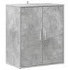 vidaXL Sk&oacute;sk&aacute;pur Steypugr&aacute;r 60x35x70 cm Samsettur Vi&eth;ur