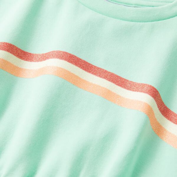 Barnakjóll með Reyriþveng Skærgrænn 116