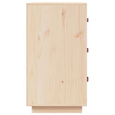 vidaXL skenkur 80x40x75 cm Solid Wood Furu