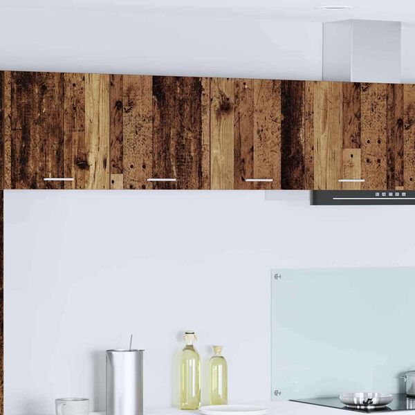 vidaXL Vegghengdur sk&aacute;pur me&eth; geymslu Gamalt timbur 80 x 31 x 40 cm