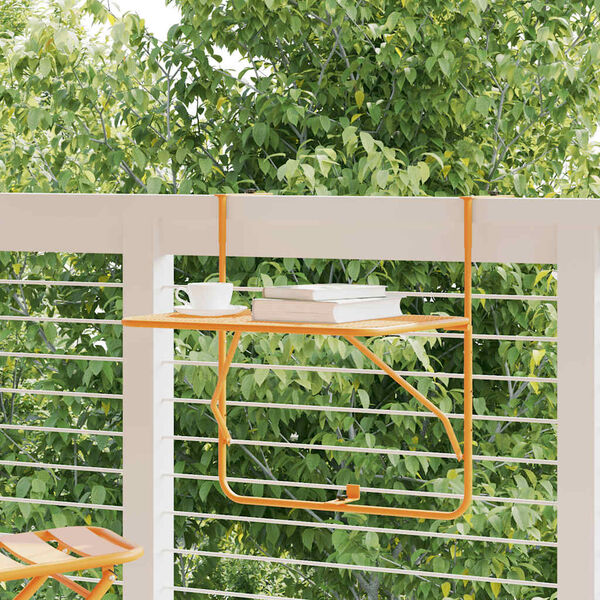 vidaXL Svalabor&eth; Gult 60x40 cm St&aacute;l