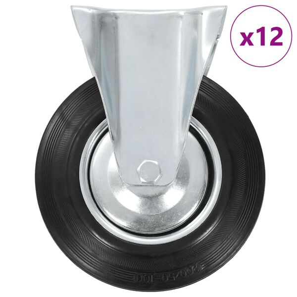 vidaXL 12 stk. F&ouml;st hj&oacute;l 200 mm