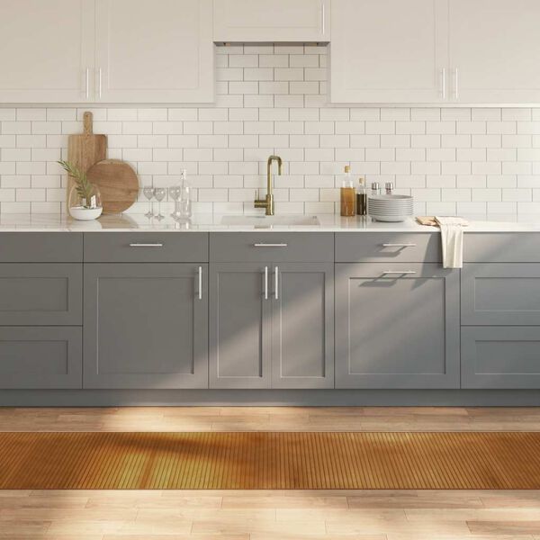 vidaXL Motta Ferhyrnd Br&uacute;n 60x400 cm Bambus