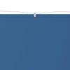 vidaXL Lóðrétt Sóltjald Blátt 100x420 cm Oxfordefni