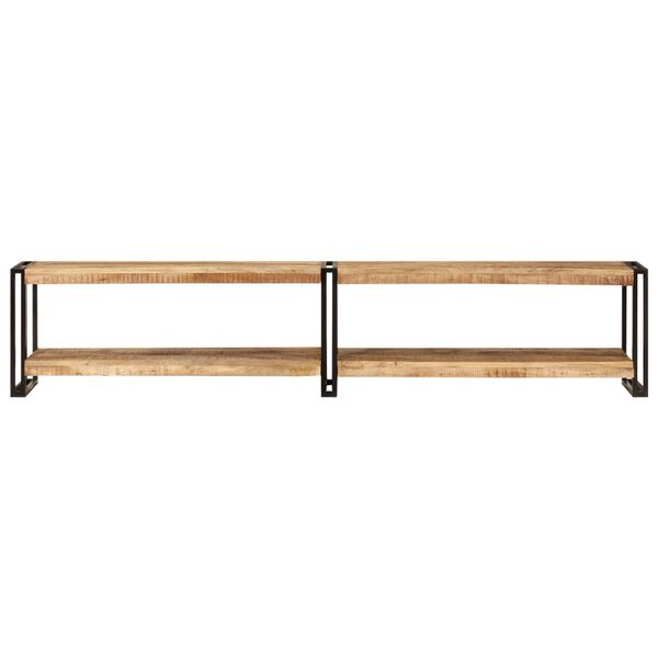 vidaXL Sj&oacute;nvarpssk&aacute;pur 200x30x40 cm Gegnheill Mang&oacute;vi&eth;ur