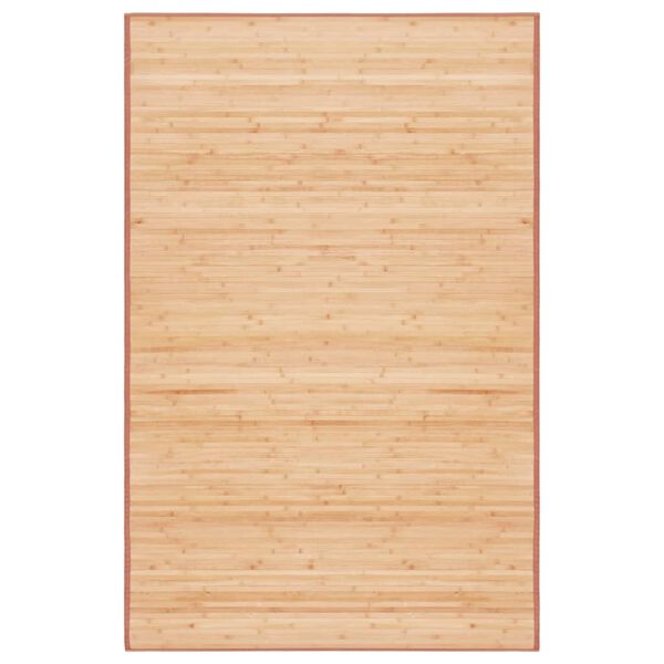 vidaXL Motta Bambus 100x160 cm Br&uacute;n