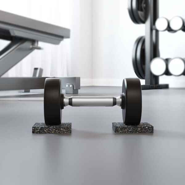 vidaXL G&uacute;mm&iacute;valtur Svartur G&uacute;mm&iacute;