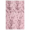 vidaXL R&yacute;jamotta me&eth; H&aacute;u Flosi NAVARRA Rykbleikur 130x200 cm Polyester