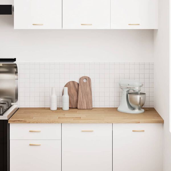 vidaXL Eldh&uacute;sbor&eth;plata 140x63,5x2,7 cm Solid Wood Eik Ferhyrnd