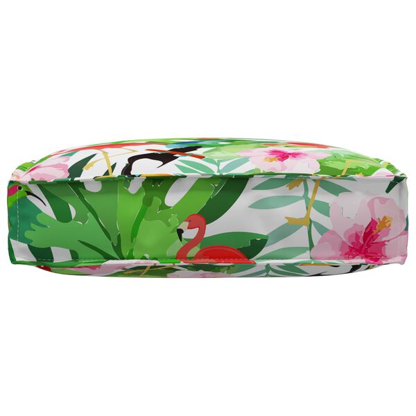 vidaXL P&uacute;&eth;i Bl&oacute;m Marglitur 60 x 60 x 12 cm Oxford efni