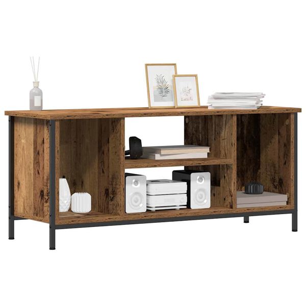 vidaXL Sj&oacute;nvarpssk&aacute;pur Gamall vi&eth;ur 102 x 35 x 45 cm Samsettur vi&eth;ur