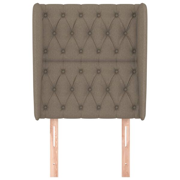 vidaXL H&ouml;f&eth;agafl me&eth; Eyrum 83x23x118/128 cm Sv&ouml;rt Efni