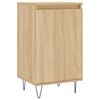 vidaXL Skenkur Sonoma Eik 40x35x70 cm Samsettur Vi&eth;ur