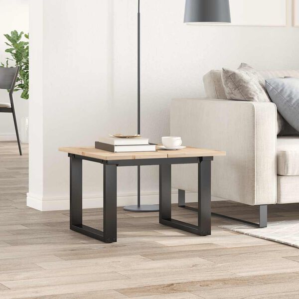 vidaXL Borðplötur 2 stk. 60x30x1,7 cm Rétthyrndar Gegnheil Fura