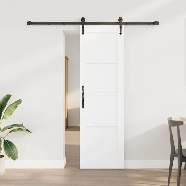 vidaXL Rennidyr ORKDAL Hv&iacute;tt 61 x 198,5 cm Solid furuhikk