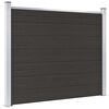 vidaXL Gir&eth;ingaeining WPC 180x146 cm Sv&ouml;rt