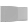 vidaXL Eldh&uacute;sbak 2 pcs Lj&oacute;sgr&aacute;r 110 x 60 cm hertu&eth; gler