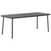 vidaXL Gar&eth;bor&eth; D&ouml;kkgr&aacute;tt 180x83x72 cm St&aacute;l