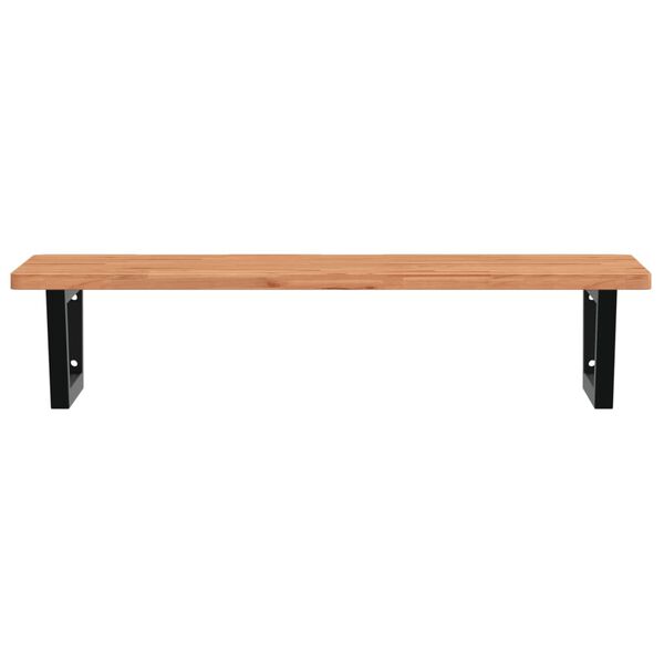 vidaXL Veggfest Handlaugarhilla St&aacute;l og Gegnheilt Beyki