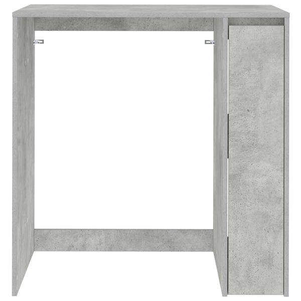 vidaXL &THORN;vottav&eacute;lask&aacute;pur concrete 87 x 60 x 89 cm Samsettur vi&eth;ur
