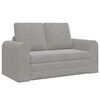 vidaXL Skemmtir&uacute;m Lj&oacute;sgr&aacute;r 148 x 71 x 83 cm Flauel