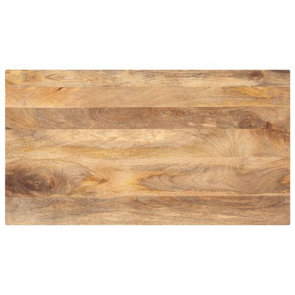 vidaXL Bor&eth;plata 120x50x2,5 cm R&eacute;tthyrnd Gegnheil Mang&oacute;vi&eth;ur