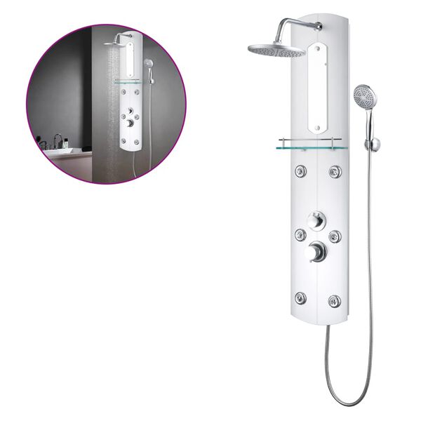 vidaXL Bl&ouml;ndunart&aelig;ki &iacute; sturtu 25x43x120 cm Silfur