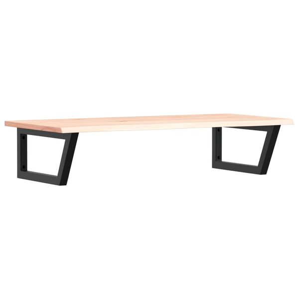 vidaXL Veggfest Handlaugarhilla St&aacute;l og Gegnheil Eik