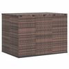 vidaXL Gar&eth;p&uacute;&eth;akassi PE Rattan 145x100x103 cm Br&uacute;nn