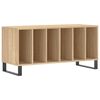 vidaXL Pl&ouml;tusk&aacute;pur Sonoma Eik 100x38x48 cm Samsettur Vi&eth;ur