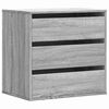 vidaXL Komm&oacute;&eth;a Gr&aacute;ir Sonoma Eik 60x41x58 cm Samsettur Vi&eth;ur