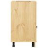 vidaXL Cabinet me&eth; sk&uacute;ffu Hunang 40 x 46 x 81,5 cm Solid furuhikk