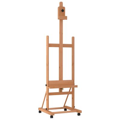 vidaXL Easel Standur 55x53,5x178 cm Gegnheill Beykiviður