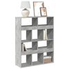 vidaXL B&oacute;kahilla 100x33x125,5 cm Steypugr&aacute;r Samsettur Vi&eth;ur