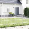 vidaXL Gar&eth;hefti 7 pcs Hv&iacute;tt 170 x 215 cm Dufth&uacute;&eth;a&eth; st&aacute;l