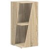 vidaXL Hli&eth;arsk&aacute;pur Sonoma Eik 33 x 32 x 70,5 cm Samsettur vi&eth;ur