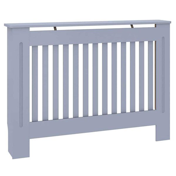 vidaXL Hitarakápa 2 pcs Grár 112 x 19 x 81,5 cm Samsettur viður