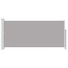 vidaXL &Uacute;tdraganlegur Skj&oacute;lveggur 140 x 300 cm Gr&aacute;r